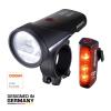 Sigma Sport Beleuchtungsset Aura 100 USB/Blaze Link Offroad